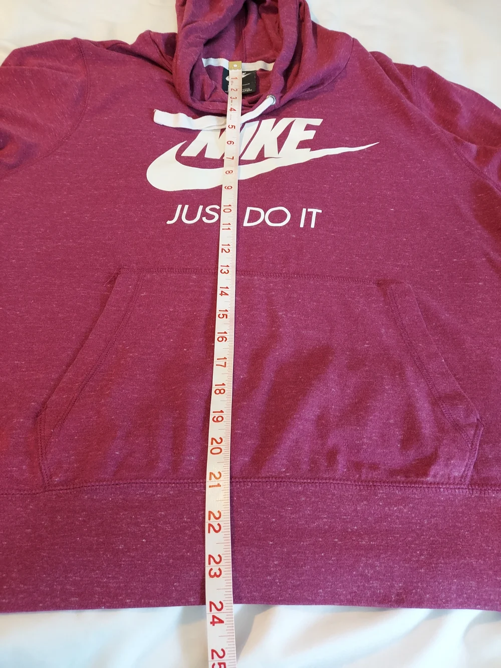 Nike Sportswear Gym Vintage HBR Pullover Hoodie Magenta Pink 1X